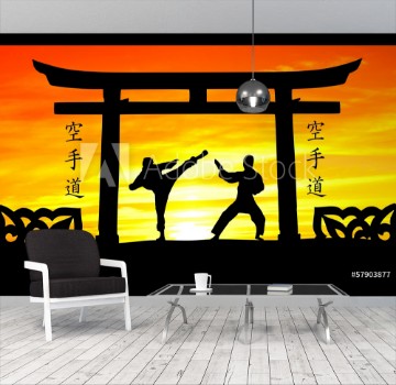 Bild på Sunset karate five